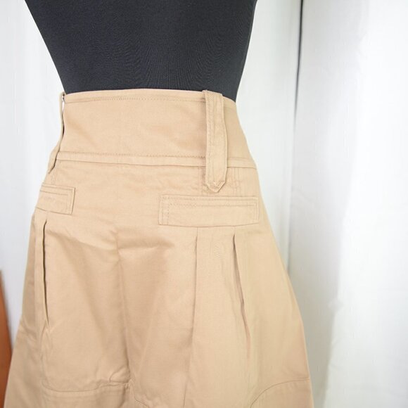Philosophy Di Alberta Ferretti Khaki Skirt Sz 4 - Picture 7 of 8